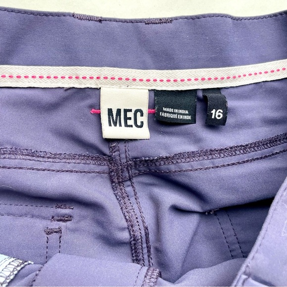 MEC zip off Lavender Pants girls - Picture 3 of 5